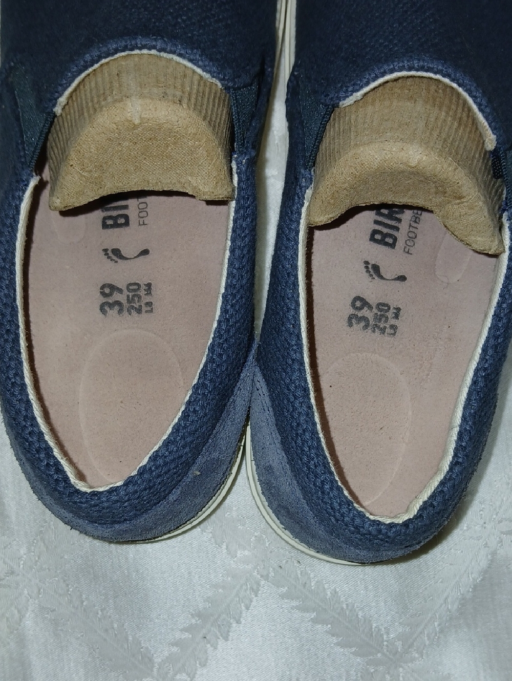 Birkenstock Oswego Canvas Slip-on Shoes Size 39 Womans - Picture 7 of 8